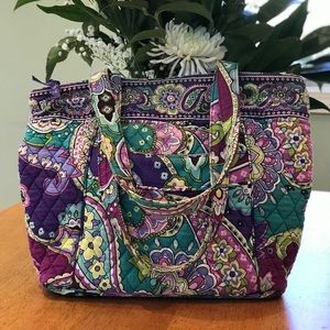 Vera Bradley Three-O Tote in Heather